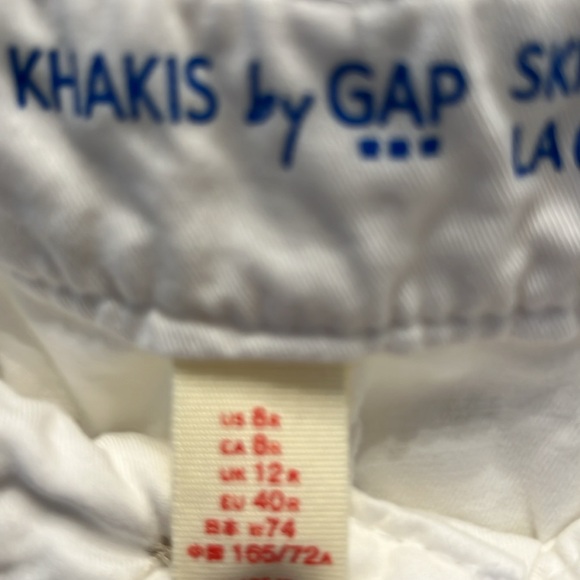Gap "Khakis by Gap" Size 8R Light Khaki Twill Capri - Picture 4 of 7